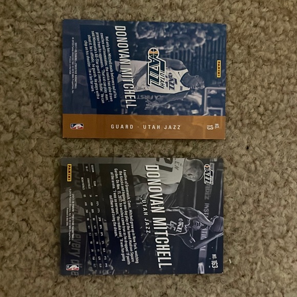 Donovan Mitchell Utah Jazz rookie card bundle - Picture 2 of 2
